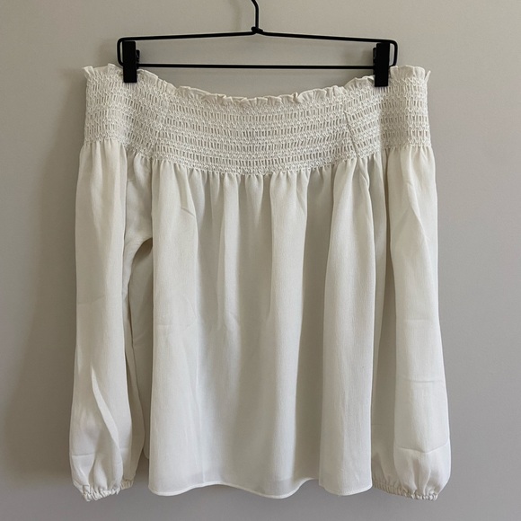 Ann Taylor Off The Shoulder Blouse - Picture 1 of 8